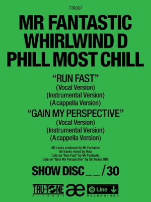 Whirlwind D, Mr Fantastic, Phill Most Chill – Run Fast / Gain My Perspective (VLS) (2014) (FLAC + 320 kbps)