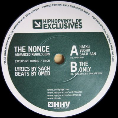 The Nonce – Haiku Busho Sach San / The Only (Promo VLS) (2006) (FLAC + 320 kbps)