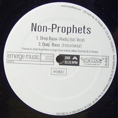 Non-Prophets – Drop Bass (VLS) (1999) (FLAC + 320 kbps)