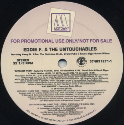 Eddie F. & The Untouchables – Let’s Get It On (VLS) (1994) (FLAC + 320 kbps)