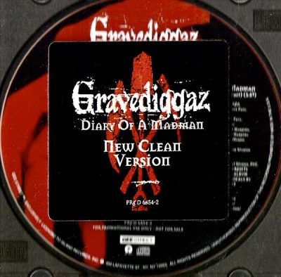 Gravediggaz – Diary Of A Madman (New Clean Version) (Promo CDS) (1994) (FLAC + 320 kbps)