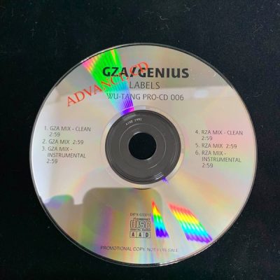 GZA / Genius – Labels (Promo CDS) (1995) (FLAC + 320 kbps)