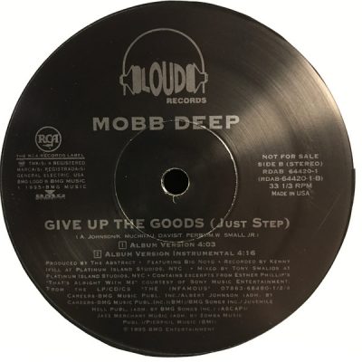 Mobb Deep – Give Up The Goods (Just Step) (Promo VLS) (1995) (FLAC + 320 kbps)