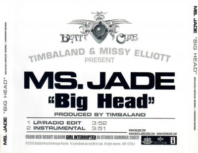 Ms. Jade – Big Head (Promo CDS) (2002) (FLAC + 320 kbps)