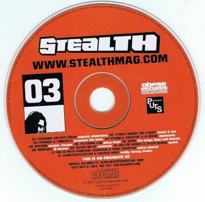 VA – Stealth Magazine 03 (CD) (2001) (FLAC + 320 kbps)