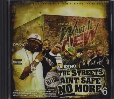 DJ Bull & Da Ryno – The Streets Ain’t Safe No More 6 (CD) (2006) (FLAC + 320 kbps)