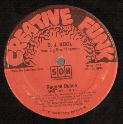 DJ Kool – Reggae Dance (WEB Single) (1990) (320 kbps)