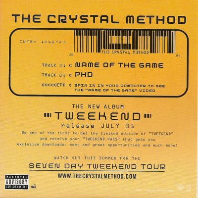 The Crystal Method / Dub Pistols – Tweekend / Six Million Ways To Live (Split Sampler CD) (2001) (FLAC + 320 kbps)