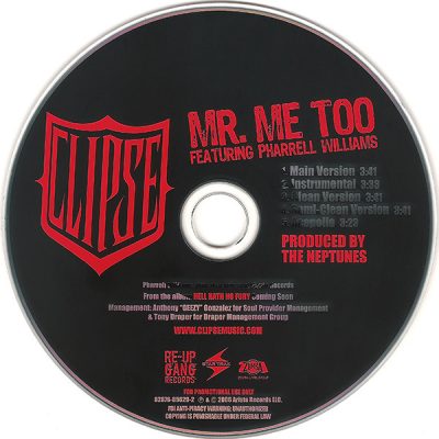 Clipse – Mr. Me Too (Promo CDS) (2006) (FLAC + 320 kbps)