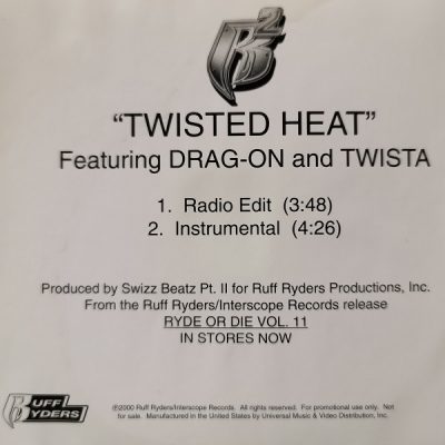 Ruff Ryders – Twisted Heat (Promo CDS) (2000) (FLAC + 320 kbps)