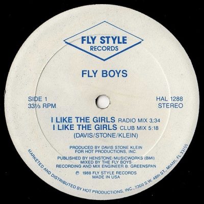 Fly Boys – I Like The Girls (WEB Single) (1988) (320 kbps)