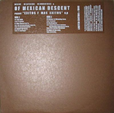 Of Mexican Descent – Exitos Y Mas Exitos EP (Vinyl) (1998) (FLAC + 320 kbps)