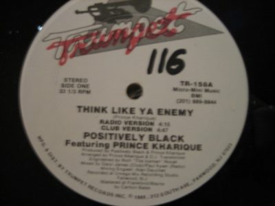 Positively Black – Think Like Ya Enemy (WEB Single) (1988) (320 kbps)