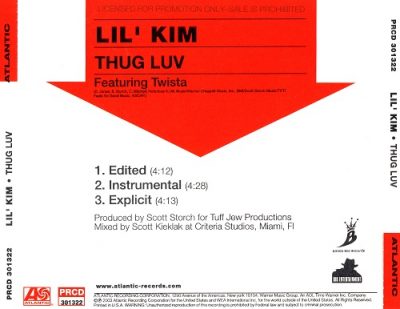 Lil’ Kim – Thug Luv (Promo CDS) (2003) (FLAC + 320 kbps)