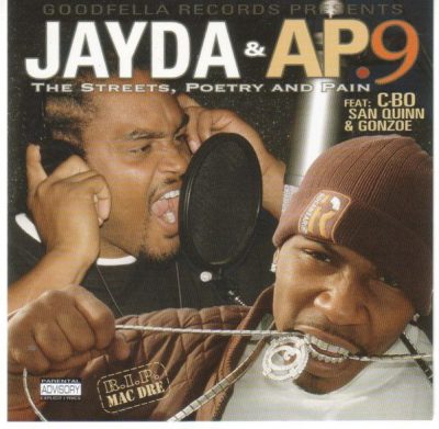 Jayda & AP.9 – The Streets, Poetry And Pain (CD) (2005) (FLAC + 320 kbps)