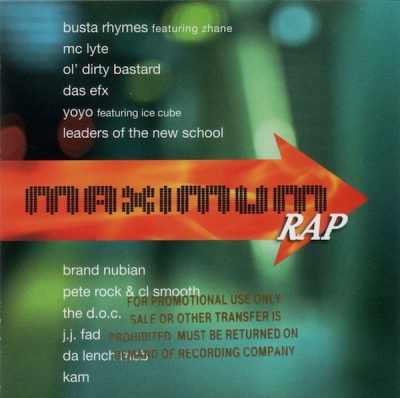 VA – Maximum Rap (Clean Edition CD) (1997) (FLAC + 320 kbps)