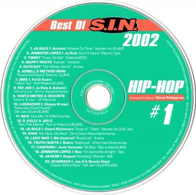 VA – Best Of S.I.N. 2002 Hip-Hop #1 (CD) (2002) (FLAC + 320 kbps)