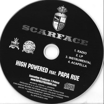 Scarface – High Powered (Promo CDS) (2008) (FLAC + 320 kbps)