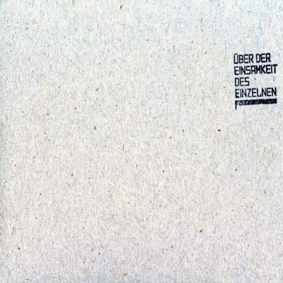 Wir – Über Der Einsamkeit Des EP (CD) (2007) (FLAC + 320 kbps)