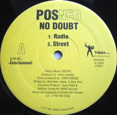 Posneg – No Doubt (Remix) (VLS) (1997) (FLAC + 320 kbps)