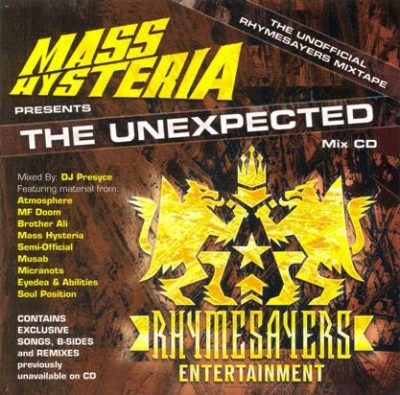 Mass Hysteria – The Unexpected (CD) (2004) (320 kbps)