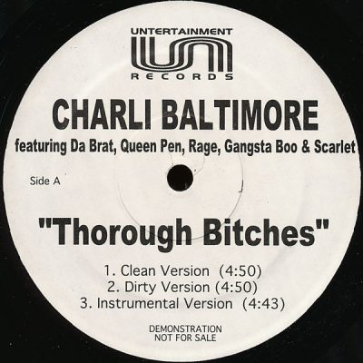 Charli Baltimore – Thorough Bitches / Everybody Wanna Know (Promo VLS) (1999) (FLAC + 320 kbps)