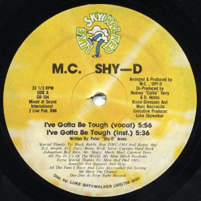 MC Shy D – I’ve Gotta Be Tough (VLS) (1986) (FLAC + 320 kbps)