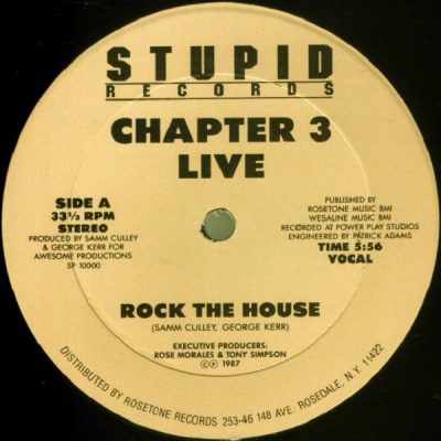 Chapter 3 Live – Rock The House (WEB Single) (1987) (320 kbps)