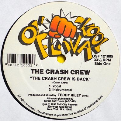 The Crash Crew / DJ Small – The Crash Crew Is Back / Summer Fun (VLS) (1995) (FLAC + 320 kbps)