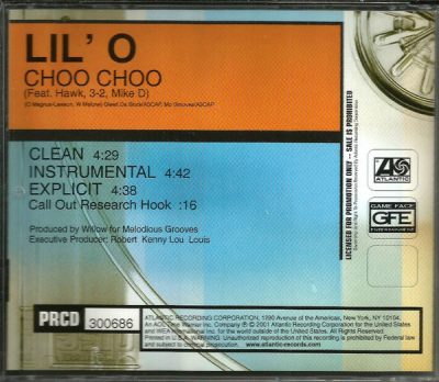 Lil’ O – Choo Choo (Promo CDS) (2001) (FLAC + 320 kbps)
