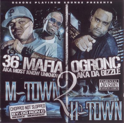 OG Ron C & Three 6 Mafia – M-Town 2 H-Town (CD) (2008) (FLAC + 320 kbps)