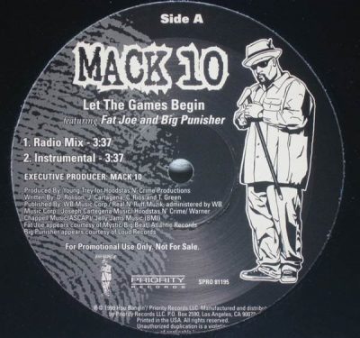 Mack 10 – Let The Games Begin (Promo VLS) (1999) (FLAC + 320 kbps)