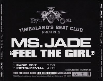 Ms. Jade – Feel The Girl (Promo CDS) (2002) (FLAC + 320 kbps)