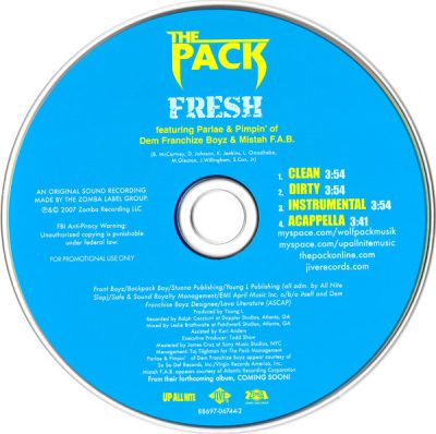 The Pack – Fresh (Promo CDS) (2007) (FLAC + 320 kbps)