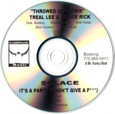 Treal Lee & Prince Rick / Solace – Throwed Off Remix / It’s A Party (I Don’t Give A F***) (Promo CDS) (2010) (FLAC + 320 kbps)