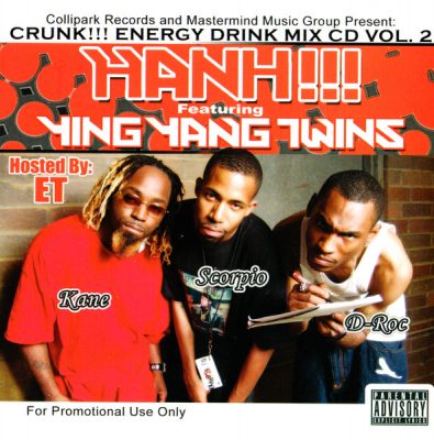Ying Yang Twins – Crunk!!! Energy Drink Mix CD Vol. 2 Hanh!!! (CD) (2009) (FLAC + 320 kbps)