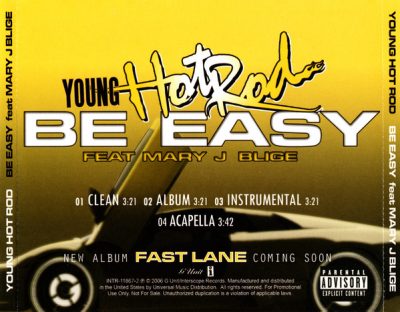 Young Hot Rod – Be Easy (Promo CDS) (2006) (FLAC + 320 kbps)