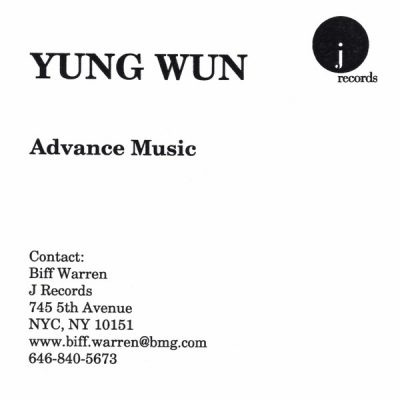 Yung Wun – Advance Music (CD) (2003) (FLAC + 320 kbps)