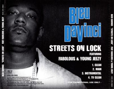 Bleu DaVinci – Streets On Lock (Promo CDS) (2005) (FLAC + 320 kbps)