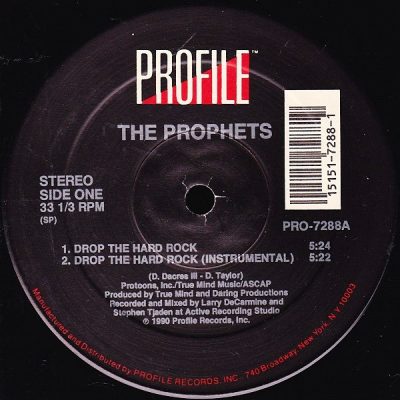 The Prophets – Drop The Hard Rock (VLS) (1990) (FLAC + 320 kbps)