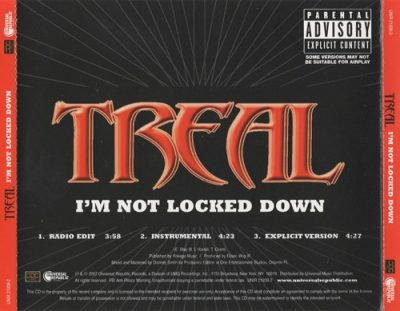 Treal – I’m Not Locked Down (Promo CDS) (2007) (FLAC + 320 kbps)