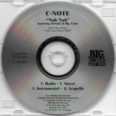 C-Note – Nah Nah (Promo CDS) (2000) (FLAC + 320 kbps)
