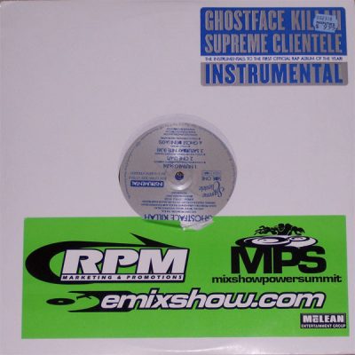 Ghostface Killah – Supreme Clientele (Instrumentals) (Vinyl) (2000) (FLAC + 320 kbps)