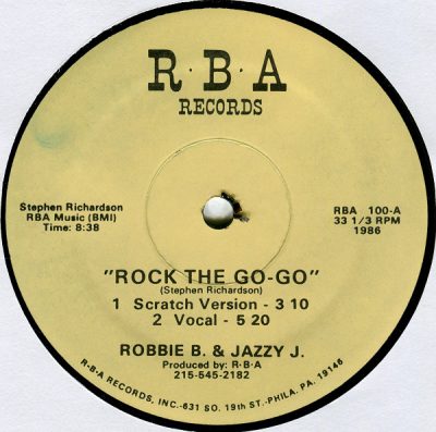Robbie B. & Jazzy J. – Rock The Go-Go (WEB Single) (1986) (FLAC + 320 kbps)