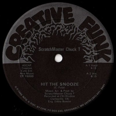 Scratchmaster Chuck T – Hit The Snooze / Scratchmaster (WEB Single) (1989) (320 kbps)