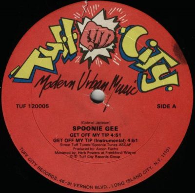 Spoonie Gee – Get Off My Tip (WEB Single) (1985) (FLAC + 320 kbps)
