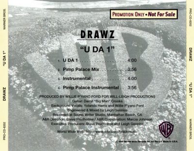 Drawz – U Da 1 (Promo CDS) (1996) (FLAC + 320 kbps)