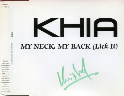 Khia – My Neck, My Back (Lick It) (Promo EU CDS) (2002) (FLAC + 320 kbps)