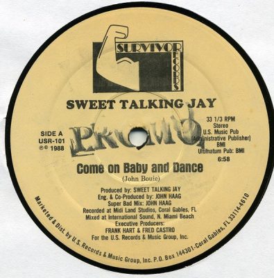 Sweet Talking Jay – Come On Baby And Dance (WEB Single) (1988) (320 kbps)