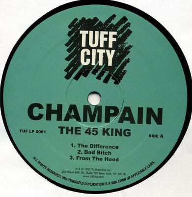 The 45 King & Champain – Champain EP (WEB) (1997) (320 kbps)